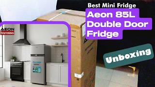 I Bought the Best Budget Mini Fridge | Unboxing the Aeon 85L Double Door Fridge (ART108GJ)