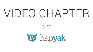 Video Chapter with HapYak