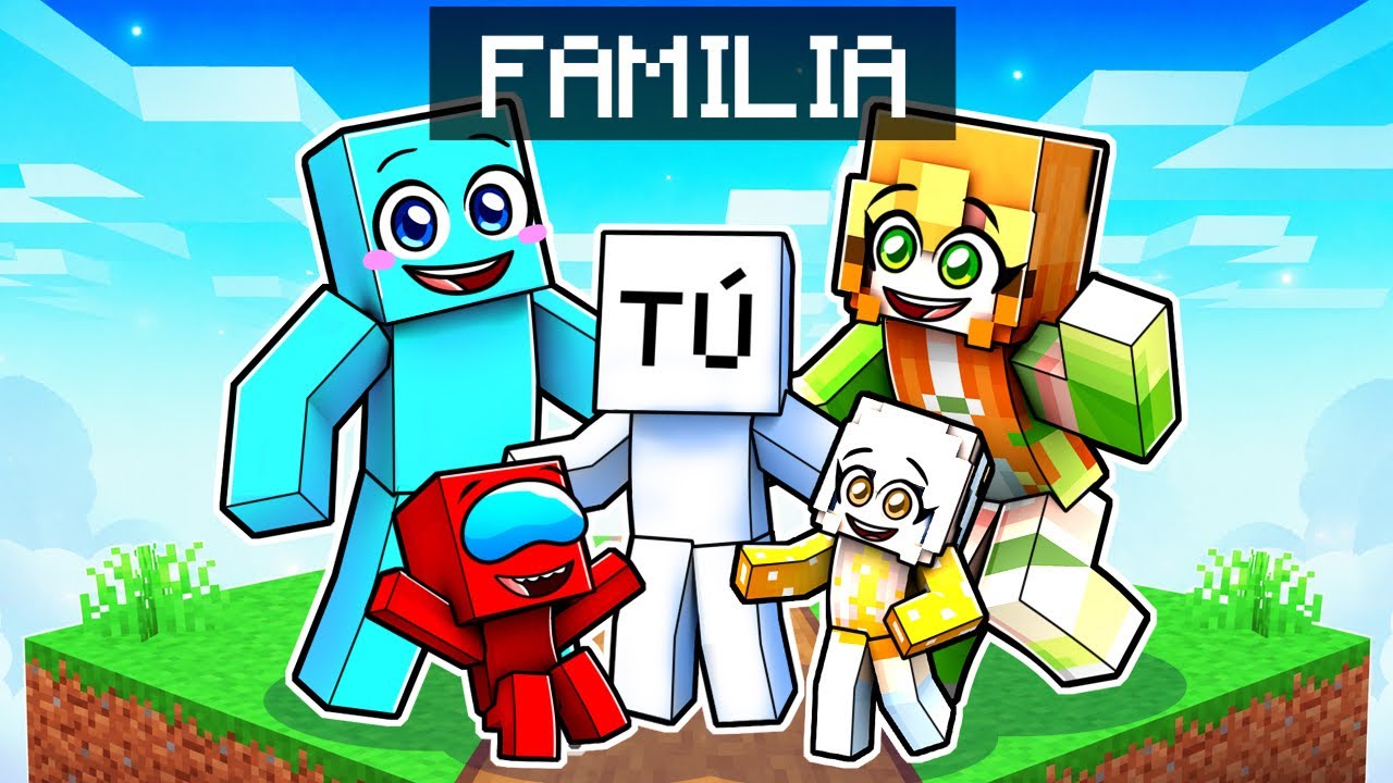 TU Tienes Una FAMILIA con AWITA en Minecraft!
