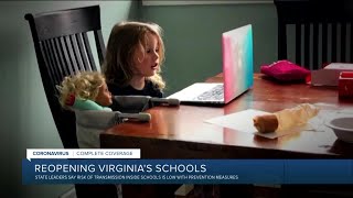 Virginia unveils new guidelines: 'Schools need to be open'