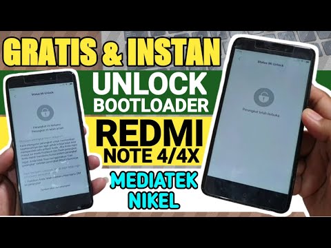 How to Unlock Bootloader Redmi Note 4/4x Mediatek
