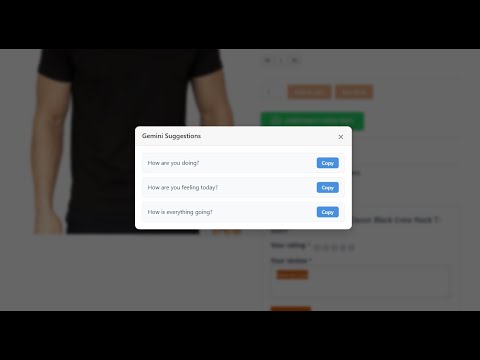 Gemini Grammar & Rephrase Helper video preview 2