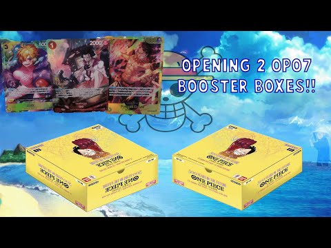 one piece op07 booster box Display (24 Packs) English This exclusive English edition brings together legendary characters and epic battles OP 07 Booster Box Opening
