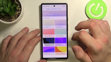 How to Set Custom Notification Sound on GOOGLE Pixel 6 - Change Notification Sound