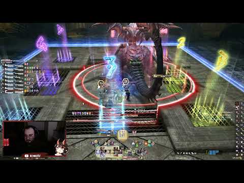 [FFXIV][FR/EN] Pandaemonium (Savage) - Second Boss (P2S): Hippokampos | Koma's [BRD] First Clear