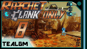 Ratchet & Clank PS4 - WRENCH ONLY (CHALLENGE MODE) - Part 8: Planet Gaspar