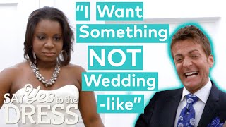 "All She Has Given Us So Far Is NO!" This Bride Has No Idea What She Wants | Say Yes To The Dress