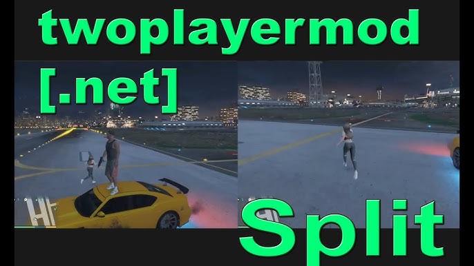 DOIS PLAYERS MOD: JOGANDO NO MODO HISTÓRIA COM SEU AMIGO!! MOD IRADO - GTA V  PC MOD 