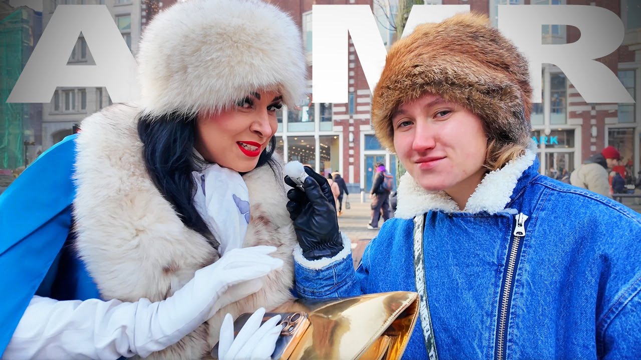 I asked people to do ASMR in Amsterdam 🇳🇱