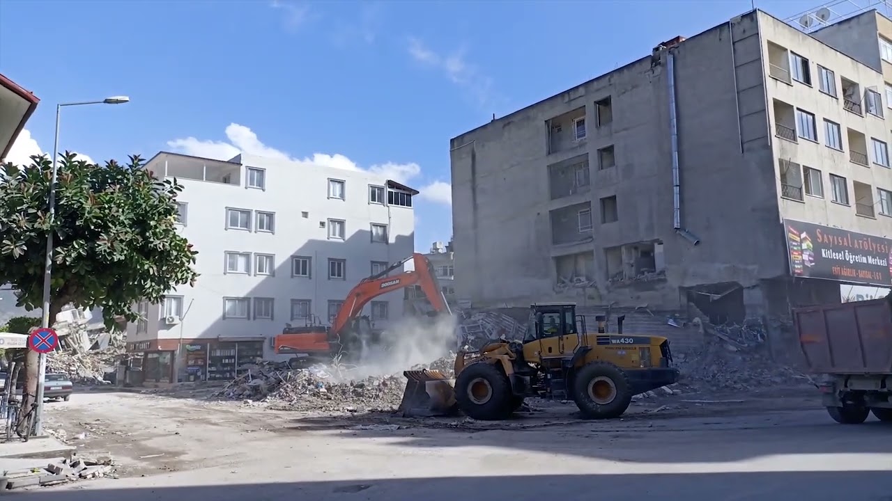 Depremden 40 gün sonra Hatay İskenderun'un son hali... Hatay İskenderun depremi