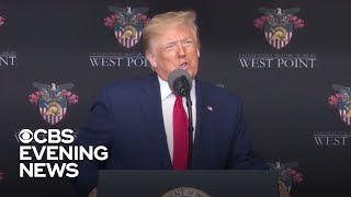 Trump addresses graduating cadets at West Point