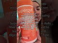 Supergut Foundational Daily Fiber Powder, Sugar Free &amp; Vegan Prebiotic Fiber Blend for Gut Health &amp;
