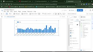 How to create time series chart in looker studio