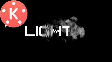 Kinemaster Lights Smoke Intro on Pixellab Android 2021