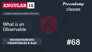 #68 What is an Observable | Understanding Observables & RxJS | A Complete Angular Course