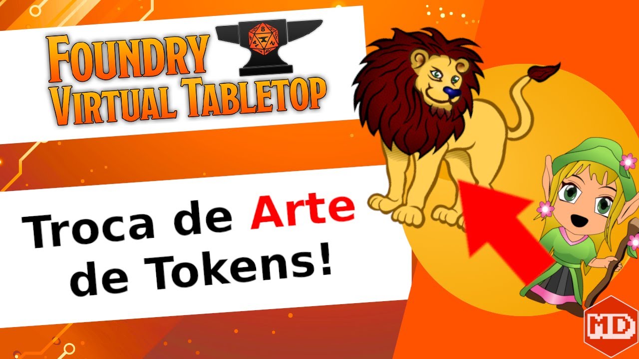 Troca Rápida de Arte no Foundry VTT - Token Variant Art