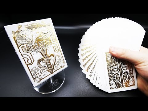 David Blaine Split Spades Gold Edition - YouTube