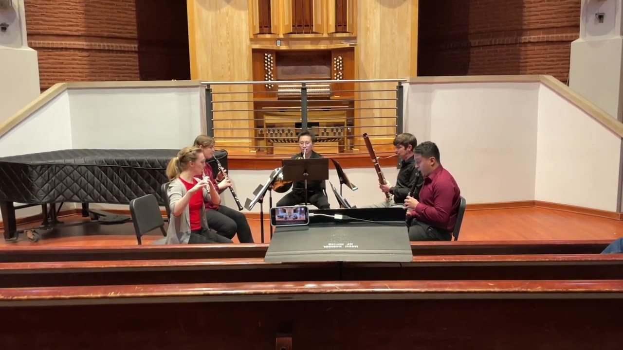 Micah Marhoul “Deep in the Foliage” movement 1, performed by Red Pine Wind Quintet UNC Greensboro