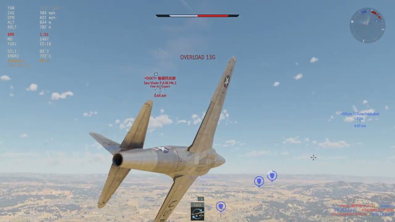 F-80C-10  6 and 1  Spain  (AB)