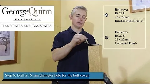 Staircase renovation  part 7: How to fit handrail ...