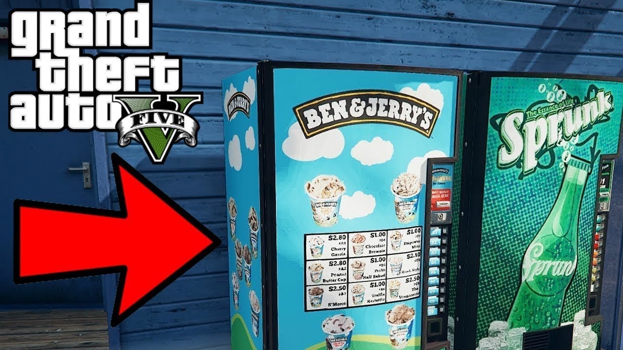 GTA 5, soda machine money glitch YouTube