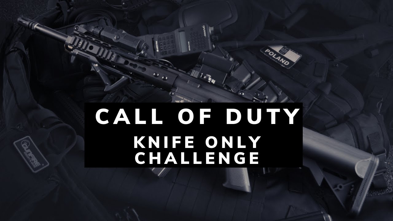 25 KILLS KNIFE ONLY CALL OF DUTY | COD GAMEPLAY | HONOR GAMING - YouTube