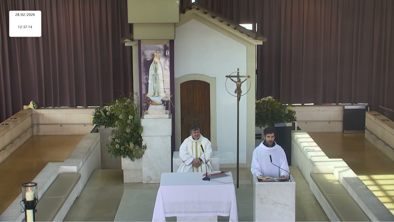 Missa a Nossa Senhora de Fátima desde a Capelinha das Aparições  28.02.2026