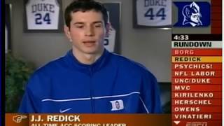 Live Broadcast ESPN Duke JJ Redick