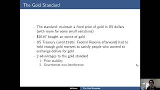24.4 - The real rate of return, the Gold Standard, and deflation