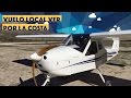 VUELO Local Desde ALCOCER DE PLANES en la TECNAM P92 Echo Light (ONBOARD Cockpit Cam)