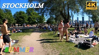 Stockholm - Sweden - Summer - Tantolunden - Midsummer Eve - 4K