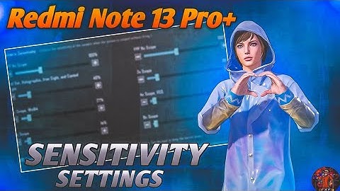 3.7 Update Sensitivity for Redmi note 13 Pro+ | Bgmi |