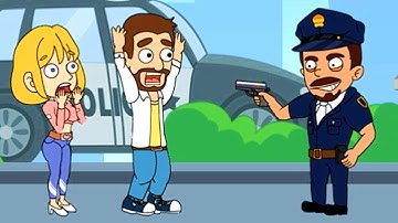 Rescue Stor‪y Save My Girl - Level 1 - 8 - Noob Vs Pro Rescue Game - Android Gameplay Walkthrough