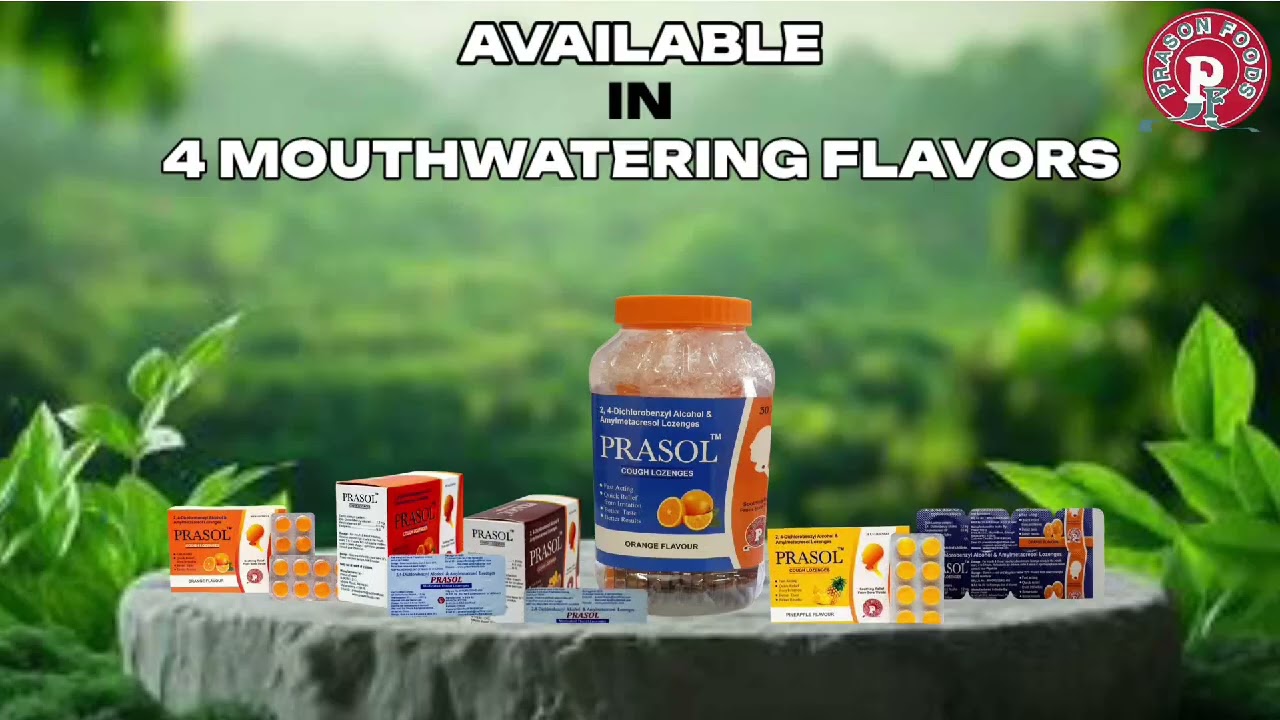 Introducing Prasol Lozenges – Soothing Relief with Great Taste!