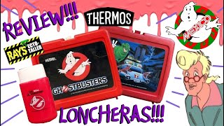 👀 un VISTAZO (REVIEW) a las LONCHERAS de Ghostbusters de la marca THERMOS de los 80s!!!