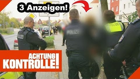 VORBESTRAFT und VERBOTENE Geste vor der Polizei! |2/2| Kabel Eins | Achtung Kontrolle