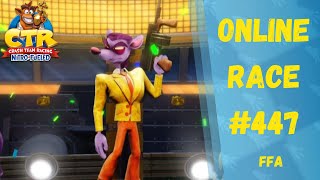 Online Race #447 | Insanely Fun Ranked FFA Standard Lobby | CTR Nitro Fueled (PS4)