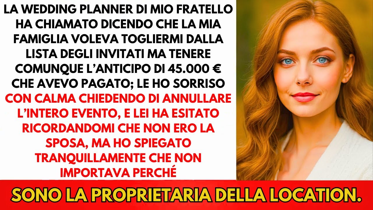 La Wedding Planner Di Mio Fratello Ha Chiamato: 