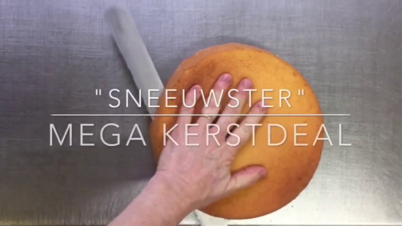 Sneeuwster met advocaat maken met de banketbakker van Bakkerij Kalkdijk