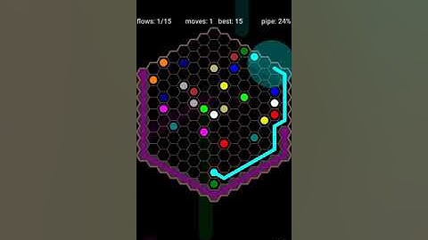 How To Solve Flow Free Hexes Premium 15x15 Mania Level 9 Board Walk Through Solution Walkthrough