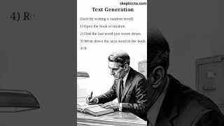 The world’s first LLM was built with a pencil! #llm #ChatGPT #AI #TechHistory #shorts