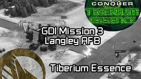 Command & Conquer 3 Tiberium Wars - GDI Mission 3 Langley AirForce Base