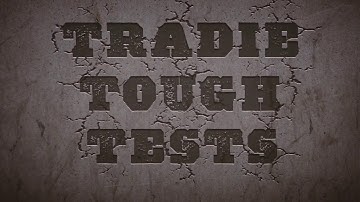 Kango 4Cut & 2Cut Tradie Tough Test