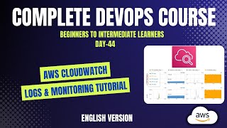 Day-44 | AWS CloudWatch Logs & Monitoring Tutorial | Step-by-Step Hands-On Demo