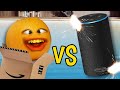 Annoying Orange vs Amazon Alexa! (ft. Rebecca Parham)