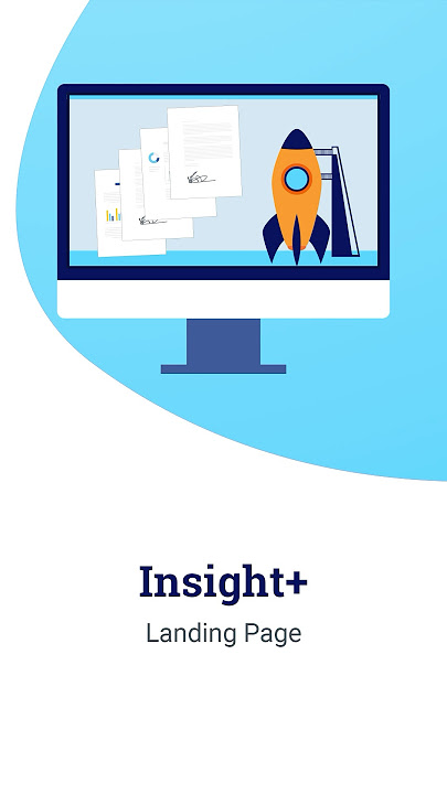 Insight  Landing Page #imanage