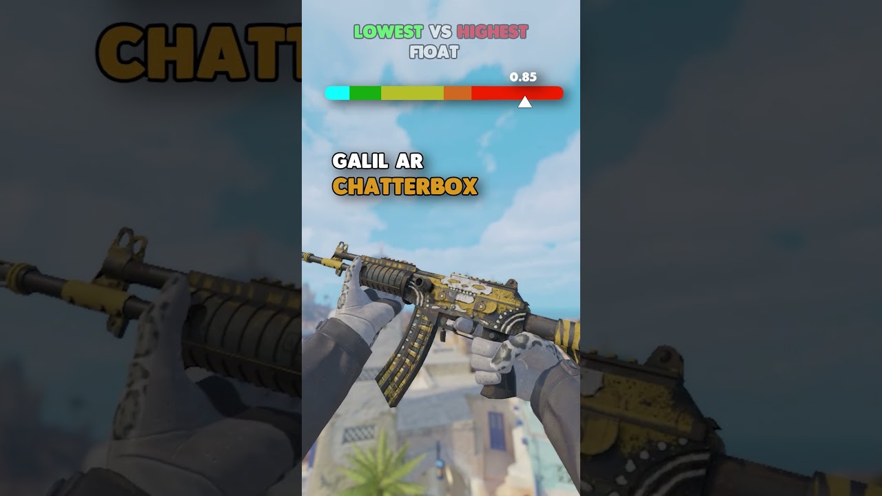 🤯 CS2 SKINS FLOAT COMPARISON