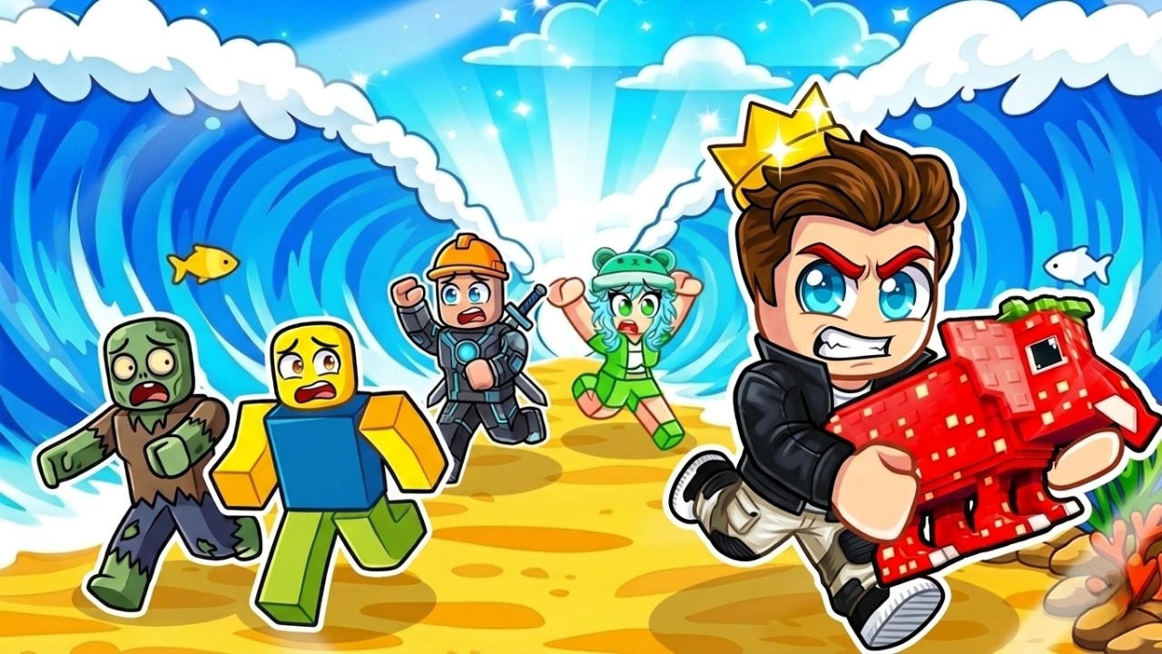 Starting Over as NOOB with OP SECRET 😱🌊 in Open Sea For Brainrots! (Roblox)