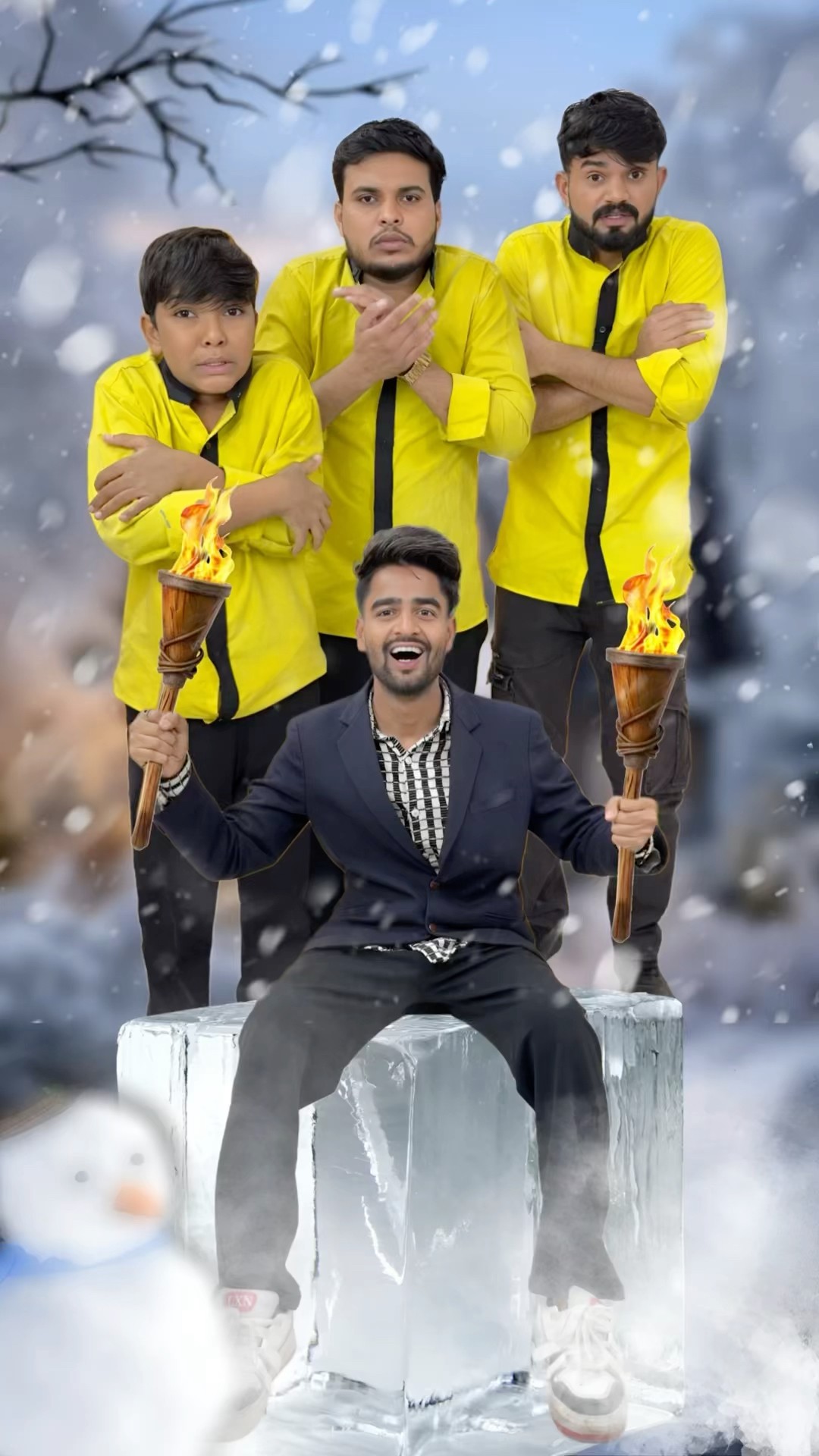 ठंड में Game?? #comedy #funny #jagga #aaganwadikebacche #winter #dhonisir #shorts #viralvideo