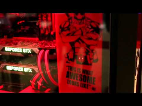 Unveiling of Deadpool Case Mod on CoolerMaster Mastercase 5 at Mangima 2016﻿